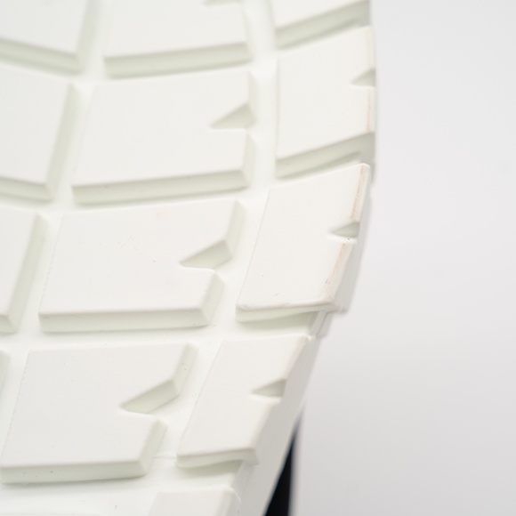 size 40eu 10 US Prada Double Wheel Platform Sneaker Black Nylon - Picture 10 of 14